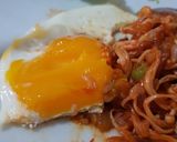 รูปขั้นตอนการทำที่ 3 ของ ข้าวผัดกิมจิหมู3ชั้นเครื่องแน่นเกือบคลีน