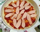Gambar langkah 4 resipi 👩‍🍳Pan-Toasted Bread Pizza.
