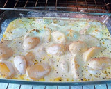 Foto del paso 6 de la receta: Dorada al papillote en salsa teriyaki y patatas cremosas