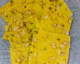 A picture of step 4 of Ice Halwa / Mahim Halwa.