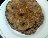 A picture of step 8 of Kuttu parantha.