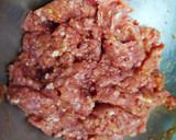 Foto del paso 2 de la receta: Rollo de carne con calabacín, huevo y barbacoa!!!