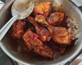 Foto del paso 2 de la receta: Pollo a la BBQ acompañado con ensalada de hojas batata