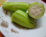 Snake gourd masala fry recipe step 2 photo