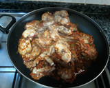 Foto del paso 5 de la receta: Arroz cremoso con conejo y setas #cocinandonuestrasraices