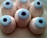 A picture of step 10 of Vickys Halloween Bloodshot Eyeball Truffles GF DF EF SF NF.