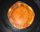 A picture of step 7 of Pancake with strawberry.