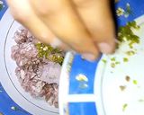 A picture of step 2 of Kofta Biryani.