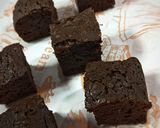 Foto langkah ke 8 dari resep Fudgy Brownies (Takaran Sendok).