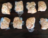 A picture of step 1 of California Farm Asparagus Salmon Crumble in Orange Butter.