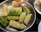 Foto del paso 7 de la receta: Golubtsy - hojas de col rellena - niños envueltos en hojas de repollo