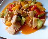 รูปขั้นตอนการทำที่ 5 ของ ผัดเปรี้ยวหวานไก่ 🍍🍅