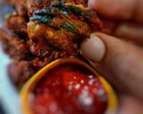 ક્રિસ્પી પાલક પકોડા (Crispy Palak Pakoda Recipe In Gujarati) રેસીપી સ્ટેપ4ફોટો