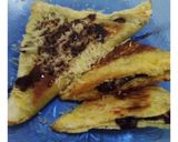 Foto langkah ke 4 dari resep Roti Piscok Lumer.