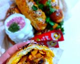 عکس مرحله 1 از دستور پیراشکی مرغ و قارچ solmaz