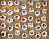 Foto del paso 9 de la receta: 28.🍪Galletas "Ojos de Coco" para Halloween🥥