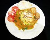 Foto langkah ke 9 dari resep Mie Jagung Goreng Enak Parrah.