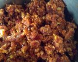 A picture of step 2 of Coconut Garlic Chutney.