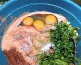 Foto langkah ke 4 dari resep Telur Dadar Udang Ebi Basah.