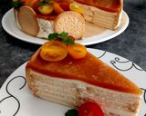 Foto del paso 4 de la receta: 🧀 PASTEL DE QUESO CON MERMELADA DE TOMATE 🍅