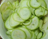 Ropogós cukkinis lepény a sütőből recept fázis 2 fotója