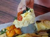 Artistic Focaccio Bread with Rosemary