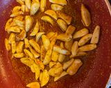 A picture of step 3 of Garlic Pickle.