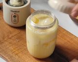 Gambar langkah 5 resipi Jus Mangga Madu.