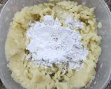 Foto del paso 3 de la receta: 🧀💣Bombas de papa al roquefort 💣🧀