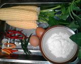 Foto langkah ke 1 dari resep Perkedel Sayur Jagung.