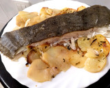Foto del paso 7 de la receta: Rodaballo al horno c/ guarnición