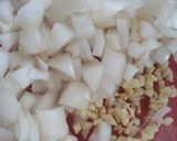 Foto del paso 1 de la receta: Verduras con tocino