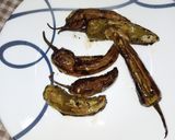 A picture of step 9 of Stuffed Masala Fried Chillies.