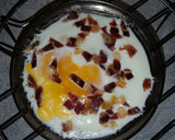 Foto del paso 2 de la receta: Huevo con jamón serrano al micro