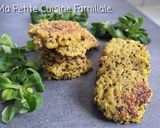 Une image de l'étape 3 de Galettes de quinoa au curry.