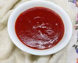 A picture of step 4 of Hot and Sweet Tomato Chilli Garlic Sauce.