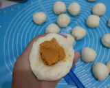 Foto langkah ke 5 dari resep Roti Pasta Ubi Oren Metode Autolysis.