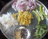 பர்ப்பிள் முட்டைகோஸ் கலர்ஃபுல் பொரியல் (Purple muttaikosh colorful poriyal Recipe in Tamil) ரெசிபி ஸ்டேப் 2 புகைப்படம்