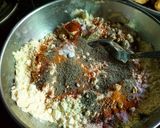 A picture of step 4 of Brinjal Pakora.