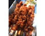 A picture of step 2 of Chicken Suya.