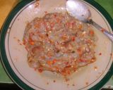 Foto langkah ke 2 dari resep Pepes ikan teri medan bumbu plecing.