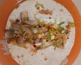 Tortilla tekercs recept fázis 3 fotója