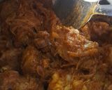 A picture of step 10 of Afghani Mutton Biryani.