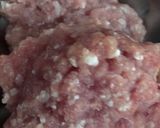 A picture of step 1 of Keema muttar.