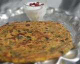 A picture of step 4 of Methi ke parathe.