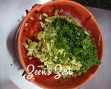 A picture of step 1 of Mexican Tacos with Avocado Salsa.