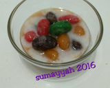 Foto langkah ke 4 dari resep Biji Salak Rainbow.