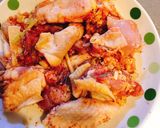 Hình bước làm 1 của món Gà rang muối