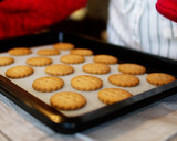 A picture of step 8 of Crunchy Maple Cookies🏵️Homemade Cookies without butter.