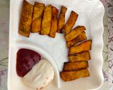 A picture of step 4 of Masala Suran fingers made in Air fryer.